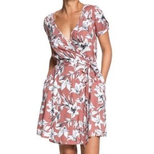 Roxy Wrap Floral Dress